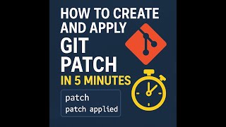what is git patch how to create and apply git patch