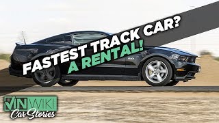 Best car for a track day? Hertz rental Mustang!