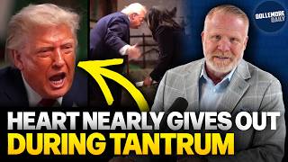 Trump RIPS HIS MIC OFF & STORMS OUT of Interview