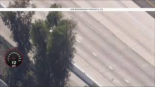 Watch Live: Authorities are in pursuit of a driver in the San Gabriel Valley