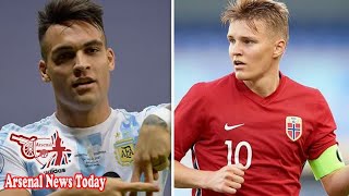 Arsenal's amazing new XI with Lautaro Martinez, Martin Odegaard and two other signings - news today
