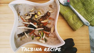 A cure for depression and grief from tibbe nabawi. Talbina recipe Quick and easy recipe