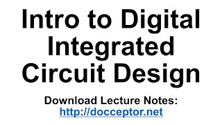 (Docceptor 디지털집적회로설계 1-1) 디지털집적회로란? 간단 소개