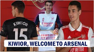 OFFICIAL : Arsenal Unveil Yakub Kiwior As Their Second January Signing !! Arsenal Transfer News !!!