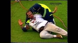 Protesters invade pitch ahead of France vs Spain at Euro 2000