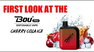FIRST LOOK AT THE Bou Pro 7000 Cherry Cola Ice #disposable #unboxing #firstlook