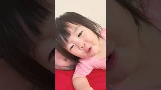 【痛痛痛】パパが寝たふりしたら…#shorts#いたずら #1歳児