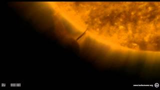 Amazing Sphere Near Sun MAR 2012 (1080i HD)