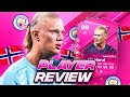 5⭐5⭐ 99 FUTTIES HAALAND PLAYER REVIEW | FC 24 Ultimate Team