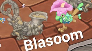 Blasoom the second revived on Celestial island - My Singing Monsters