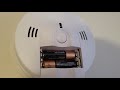 How to change your Kidde hardwired smoke alarm batteries (To get them to stop beeping)