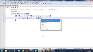 Iterator Protocol es6 Explained