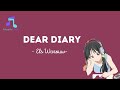 Dear Diary - Els Warouw | Musik lirik | Dear diary ku ingin bercerita | lyric Viral tiktok