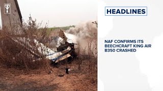 NAF confirms Beechcraft King Air B350 crashed⁣⁣, Niger state secures release of abducted passengers⁣