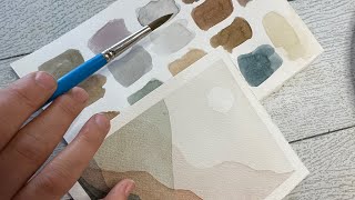 Color mixing for BEGINNERS. Make Beautiful neutrals with just your primary colors.