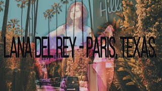 Lana Del Rey - Paris,Texas ✨ (official music video from Madonna)