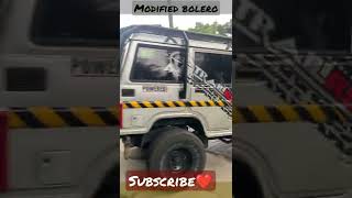 MAHINDRA BOLERO JEEP MODIFIED OFF ROAD 4X4 #shorts #jeep #4x4 #offroad