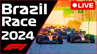 🔴F1 LIVE - Brazil GP RACE - Commentary + Live Timing