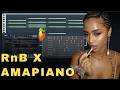 Making RnB Amapiano beats for Tyla in FL Studio 2025 tutorial