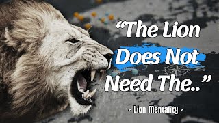 Lion Quotes Mentality For Strong Life ( Powerful Motivation )
