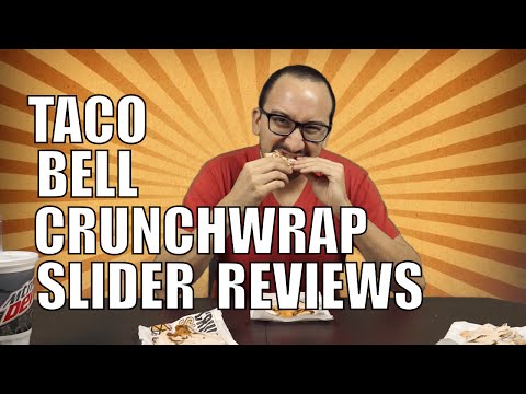 Taco Bell Crunchwrap Slider Review (ALL 3) Taco Bell Crunchwrap Slider Review (ALL 3)