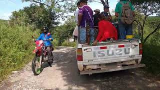 Viajando por la zona rural de Corinto Morazán El salvador