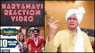 GULZAAR CHHANIWALA | Challiya Reaction by Captain Tau Haryanvi Actor | Latest Haryanvi Song 2021
