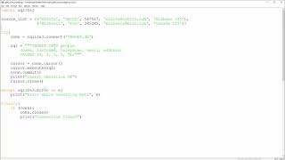 SQLite & Python - 5 - Insert Muiltiple Values from List