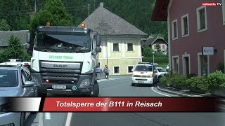 Totalsperre B111 in Reisach