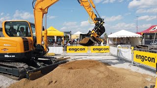 Engcon Tiltrotator at ICUEE 2019