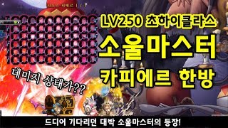 [한자] LV250 초하이클라스 소울마스터 카오스피에르 한방 (데미지 상태가?) [한자플스토리]