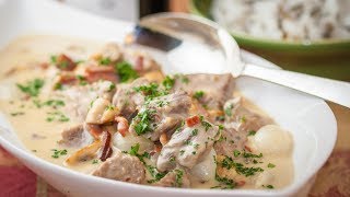 How to Make Veal Blanquette - Veal Blanquette Stew Recipe