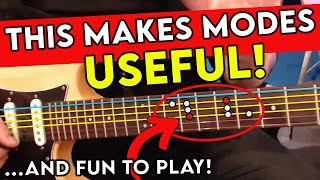 If You're Learning Modes On Guitar. Do This!