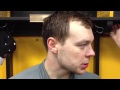 anton khudobin talks about his win over leafs