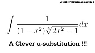 A Clever u-substitution