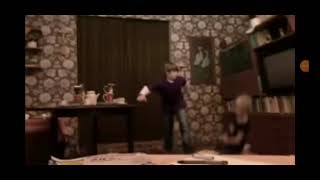Bookshelf Falls On Kid (Tablecloth Fail)