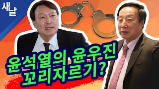 [짤] 윤.석.열의 윤.우.진 꼬리자르기?