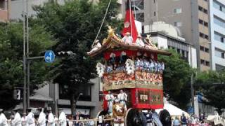 【祇園祭2008】　長刀鉾@山鉾巡行