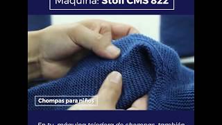 Todo lo que puedes tejer con tu STOLL CMS 822