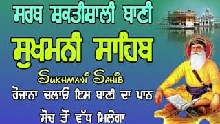 ਸਰਬ ਸ਼ਕਤੀਸ਼ਾਲੀ ਬਾਣੀ/ਸੁਖਮਨੀ ਸਾਹਿਬ/sukhmani sahib/path sukhmani sahib/nitnem sahib ji