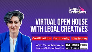 Virtual Open House by Legal Creatives on Jan. 21st!