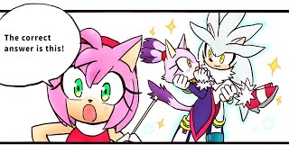 Romance Lesson - Silver x Blaze (Silvaze) Sonic Comic Dub Compilation