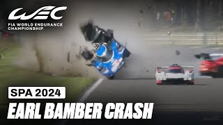 (DRIVERS OK) Earl Bamber Crash Which Red Flag the Race I 2024 TotalEnergies 6 Ho