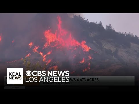 Santa Barbara 'Lake Fire' Acres Burned Still Increasing, But Containment Increasing