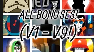 All Incredibox Bonuses V1 - V9! (February 2024)