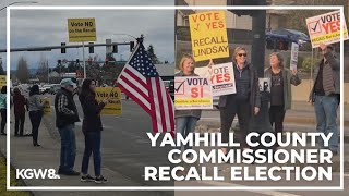 Yamhill County commissioner appears to survive recall effort