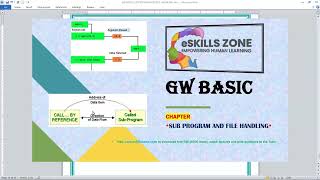 GW BASIC Lecture 9 BEEP AND DATE$ FUNCTIONS