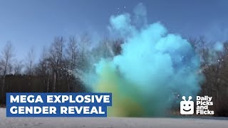 Man Uses Explosives For Gender Reveal!