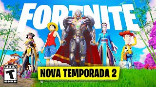 VAZOU TUDO da NOVA TEMPORADA 2 CAPÍTULO 6 do FORTNITE! (SKINS GRÁTIS, PASSE DE BATALHA, MAPA,EVENTO)