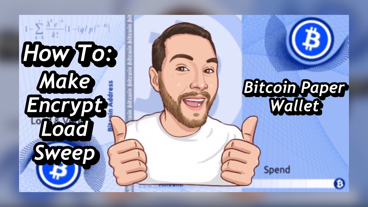 HOW TO: Bitcoin Paper Wallet 2020 (encryption Edition) - YouTube